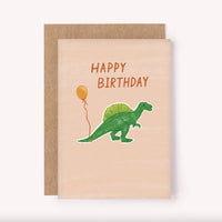 Thumbnail for Dinosaur Happy Birthday Card