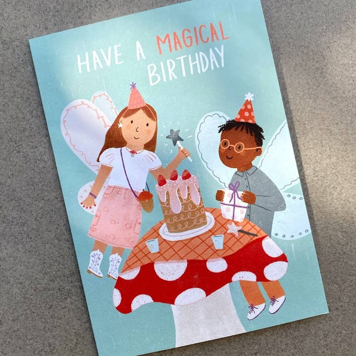 Fairy Party Birthday Card