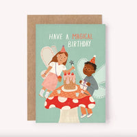 Thumbnail for Fairy Party Birthday Card