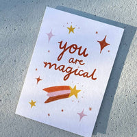 Thumbnail for You Are Magical Card - Friend Positivity Love Valentine's