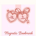 Men Written By Women Locket - Magnetic Bookmark