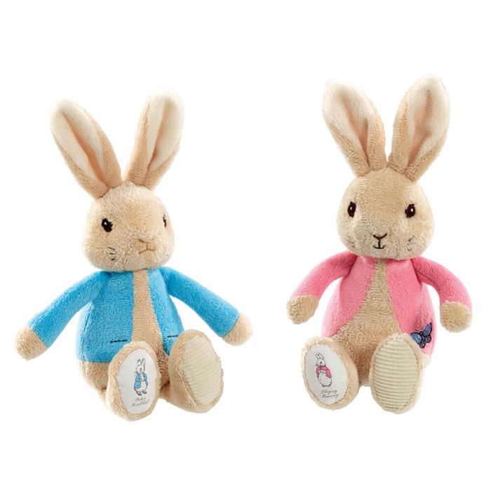 Peter Rabbit & Flopsy Bean Rattle Soft Toys – Dear Village