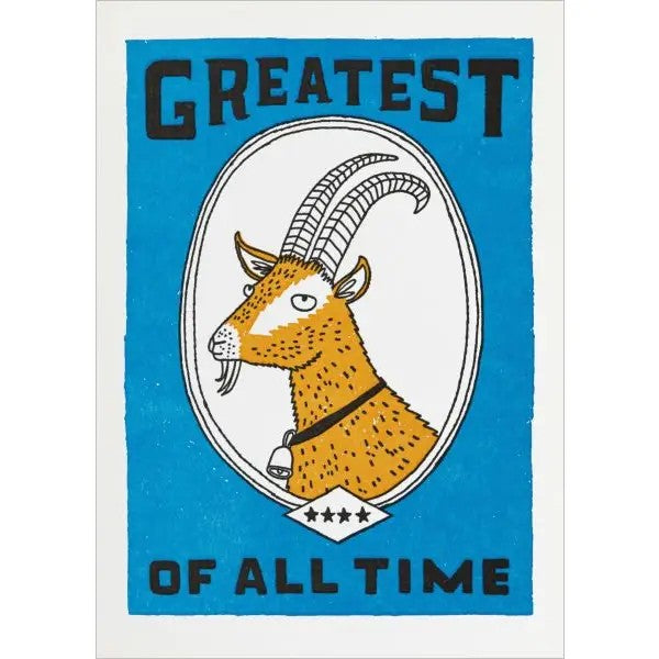 Card - Greatest Of All Time