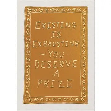 Foil Card - Deserve A Prize