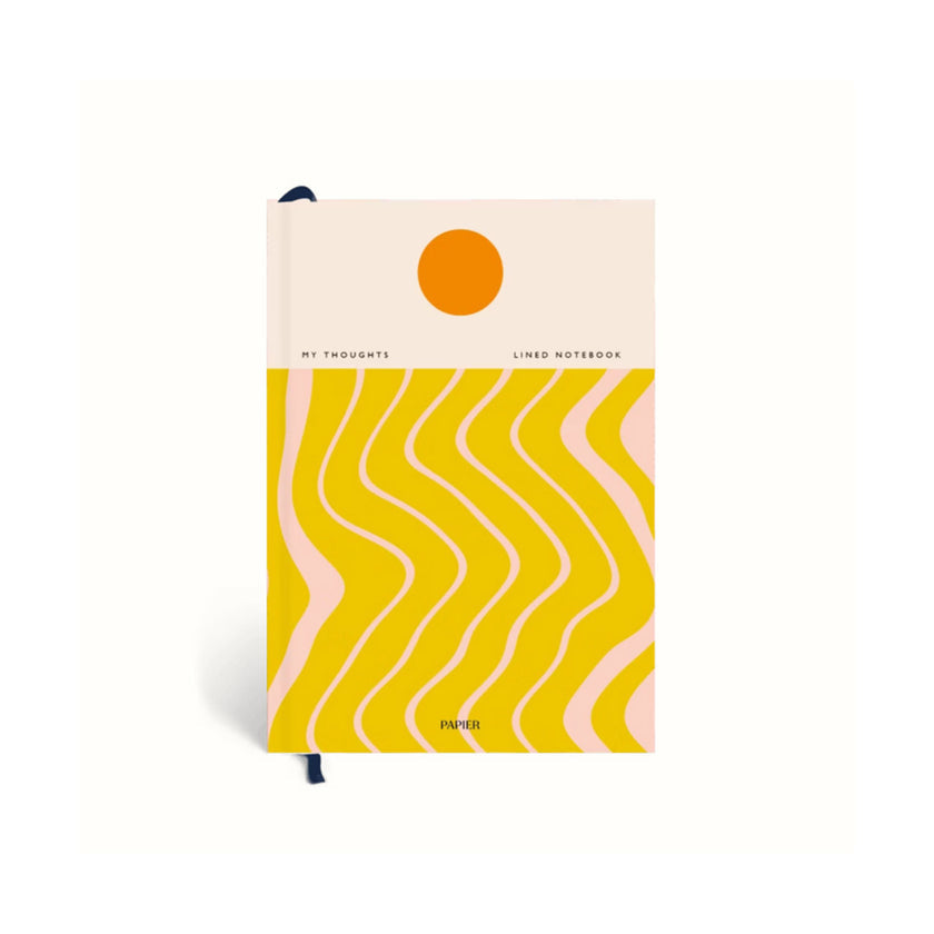 Papier - Beach Towel - Hardcover Notebook - A5 - Lined