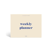 Thumbnail for Papier - Joy - Sof Tcover - A5 - Weekly Desk Planner - Tan/