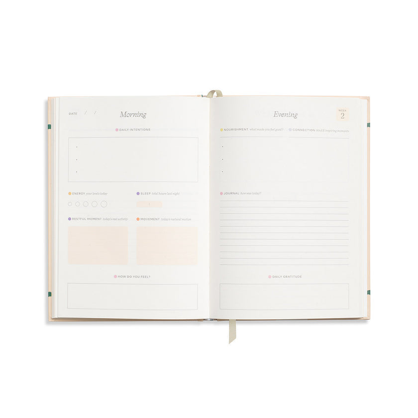 Papier - Joy - Hardcover Notebook - A5 - Wellness Journal