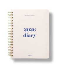 Papier - 2026 Planner Spiral - Joy Off White