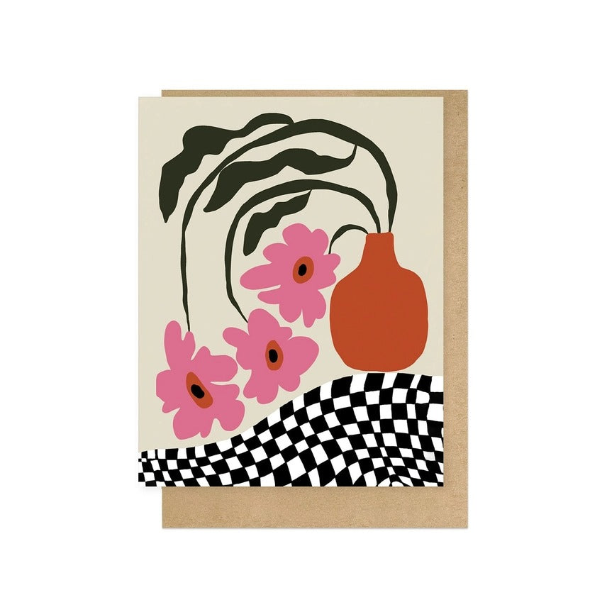Vintage Blossom Greetings Card