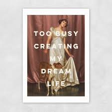 Dream Life Greetings Card