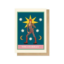 The Starman Greetings Card