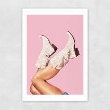 These Boots Greetings Card