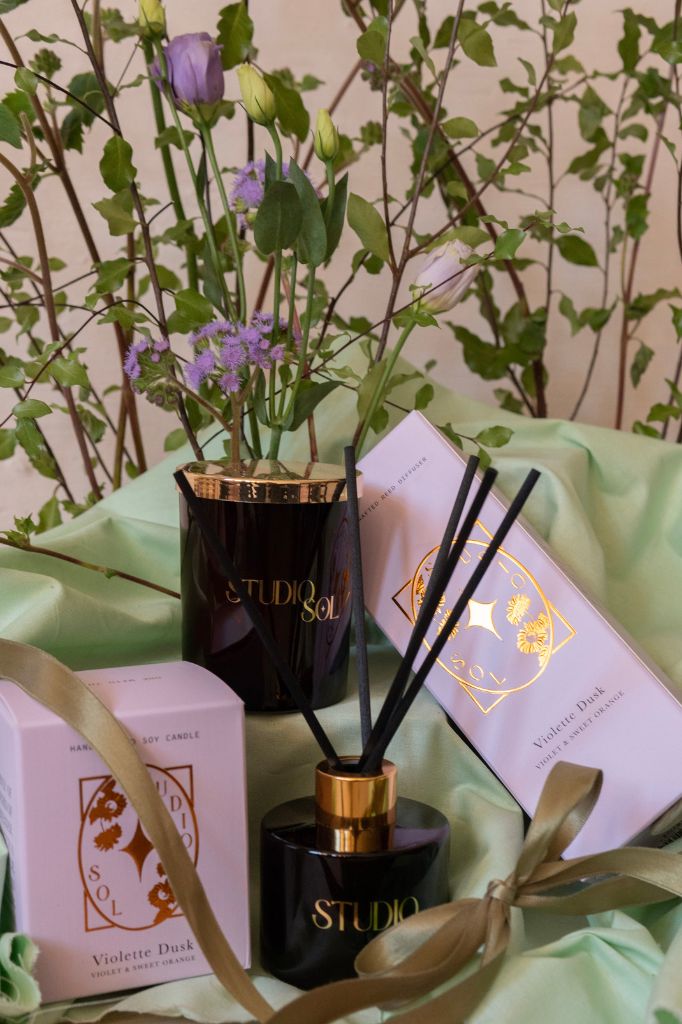 Violette Dusk - Violet & Sweet Orange - 180g