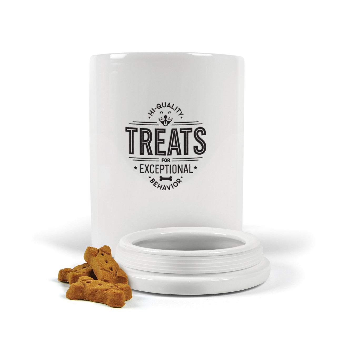 Fred Howligans Ceramic Treat Jar- Exceptional Behaviour