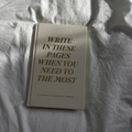 Write In These Pages Journal