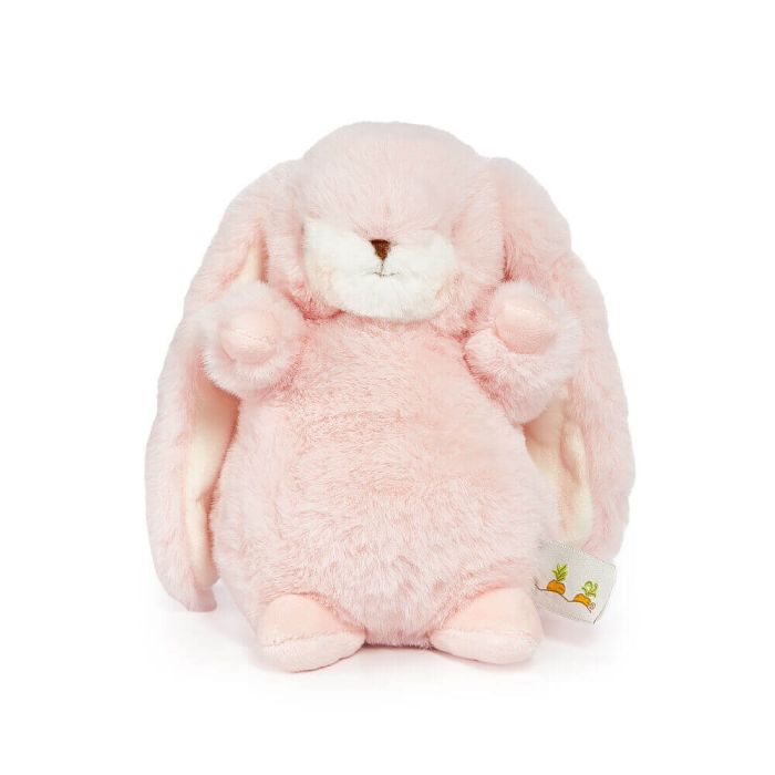 Tiny Standing Nibble Bunny Pink 20cm