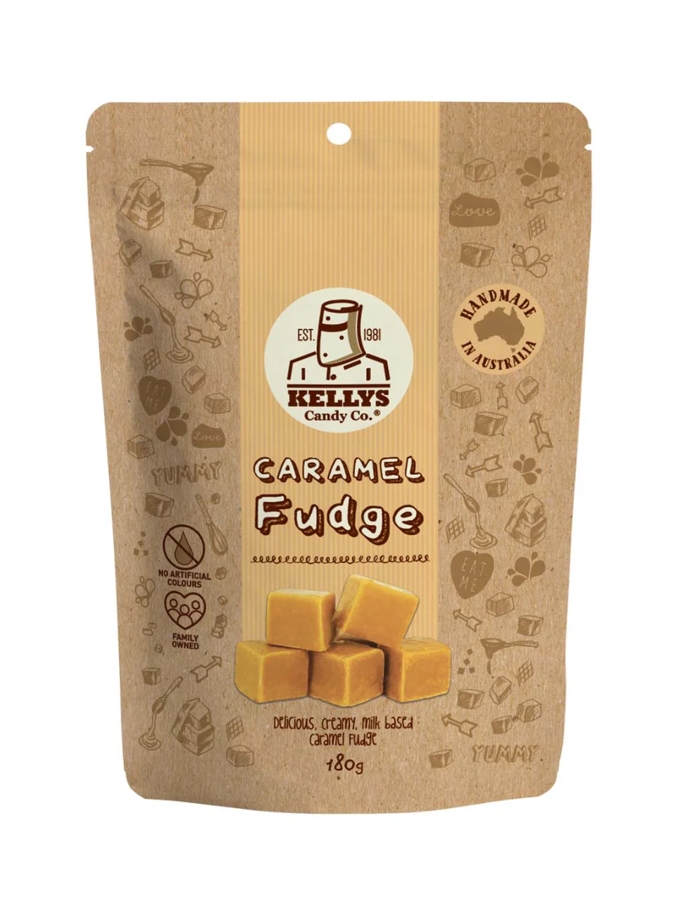 Caramel Fudge - Pouch 180g (1)