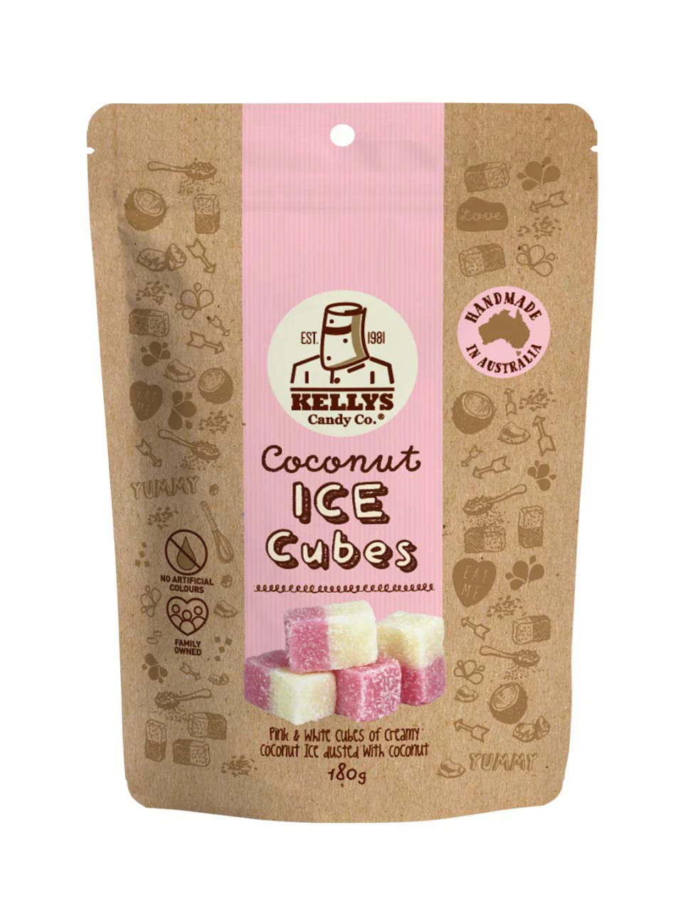 Coconut Ice Cubes - Puch (180g) 1