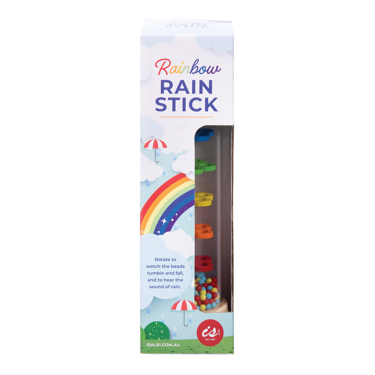 Rainbow Rain Stick