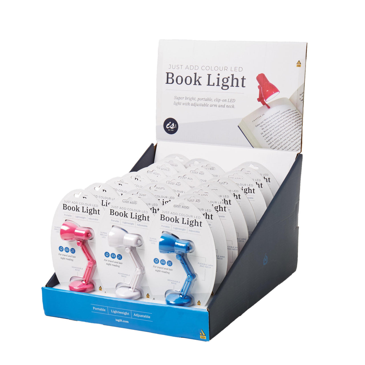 Just Add Colour Led Book Light