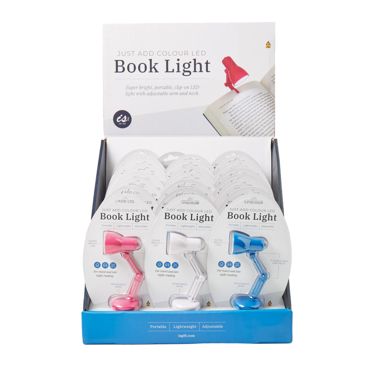 Just Add Colour Led Book Light