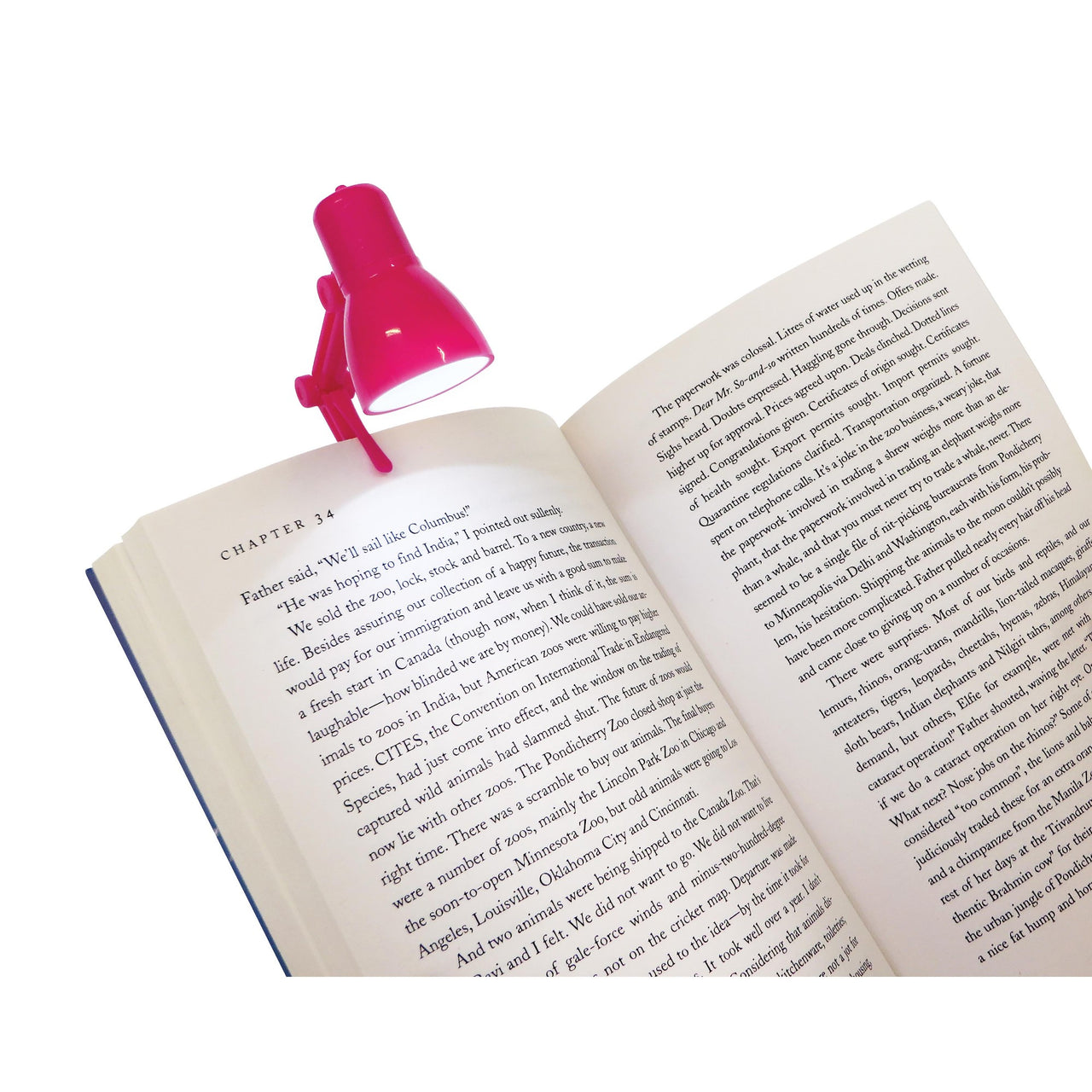 Just Add Colour Led Book Light