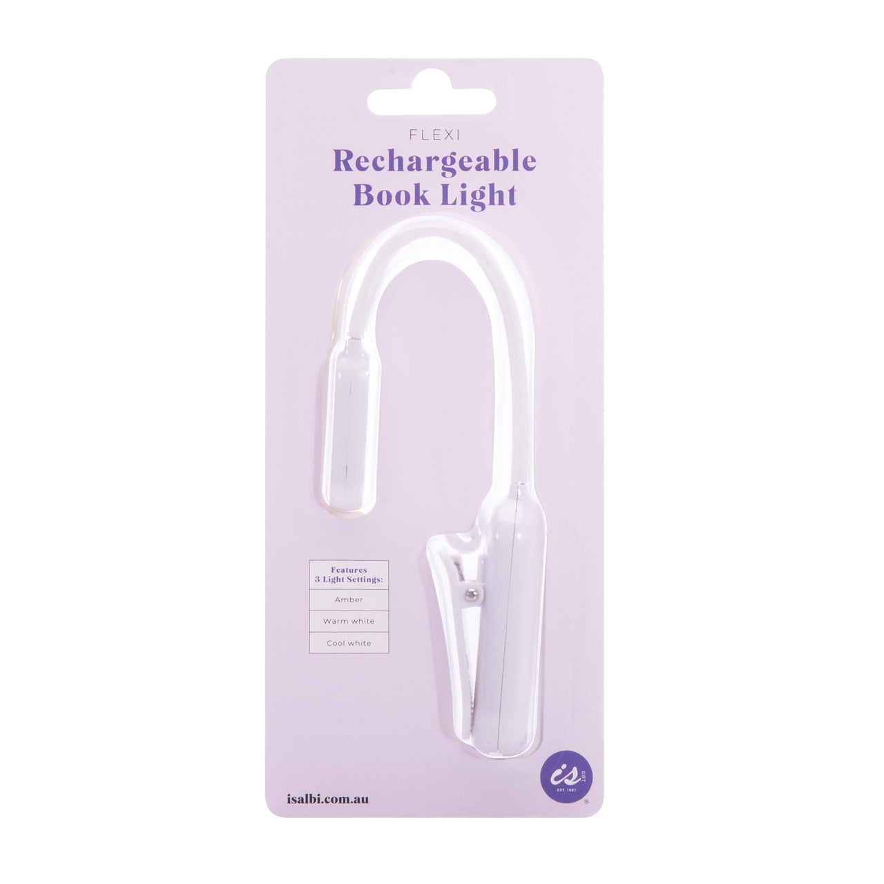 Flexi Clip On Rechargeable Book 