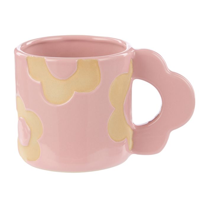 Posey 400ml Flower Mug 14x9x9cm Pk