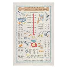 Ulster Weavers Kitchen Measurements Cotton Tea Towel Multi-coloured