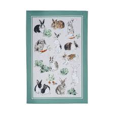 Ulster Weavers Rabbit Patch Tea Towel Multi-coloured