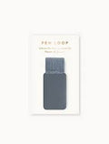 Adhesive Rectangle Pen Loop - Denim Blue