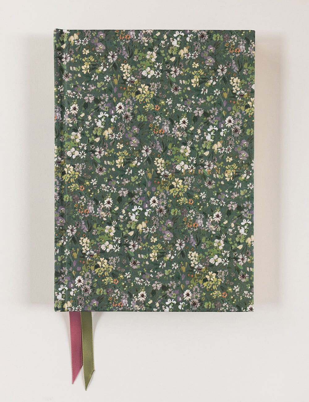 Linen Bound Bullet Journal - Summer Perennials