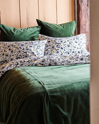 Thumbnail for Kombu Green Velvet European Pillowcases 2p Set