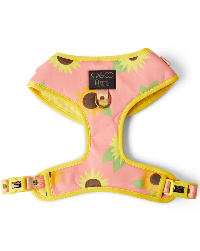 Sunflower Sunshine Dog Harness Small