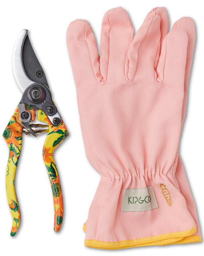 Passiona Garden Secateurs And Gloves Set One Size