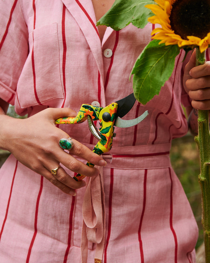 Passiona Garden Secateurs And Gloves Set One Size