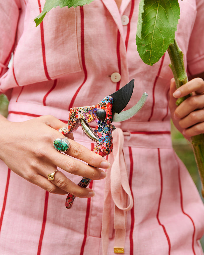 Forever Floral Lilac Garden Secateurs And Gloves Set One