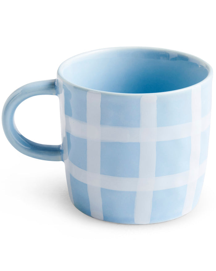 Blue Bird Tartan Mug 2p Set One Size