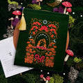 Wonderland Book & Ipad Sleeve Green