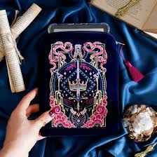 Serpents And Swords E-reader Sleeve - Blue