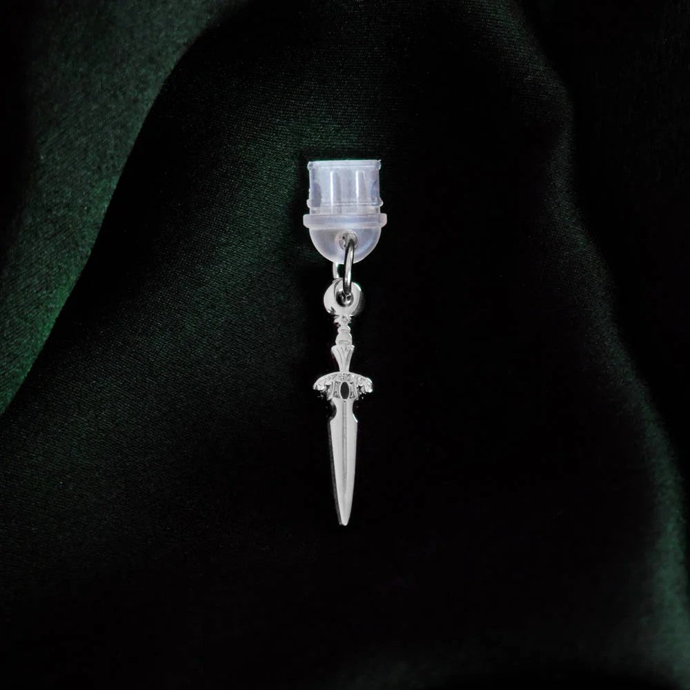 Sword Dust Plug -silver