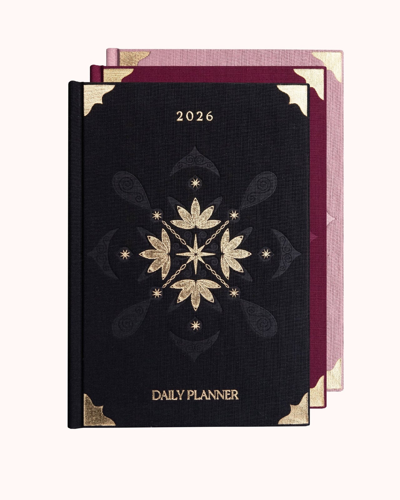 2026 Daily Planner - Onyx Black