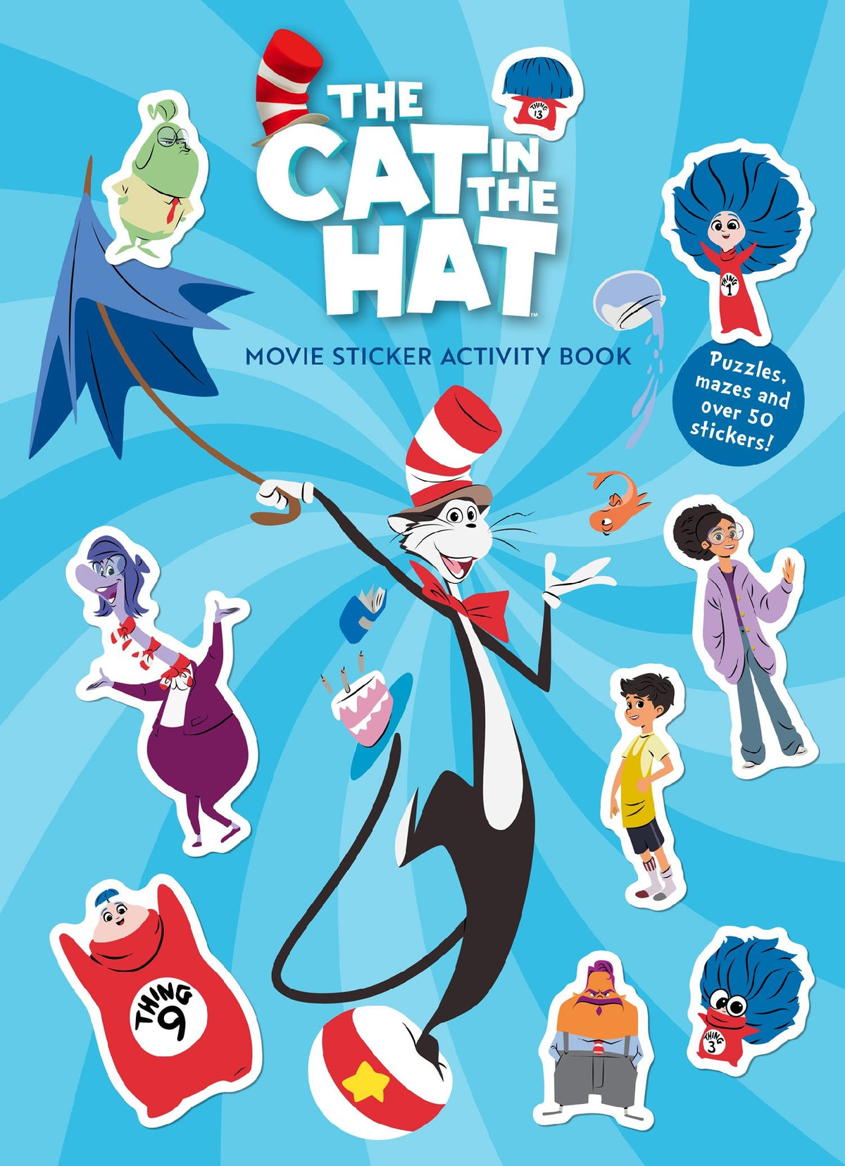 Cat In The Hat Movie Sticker Activity Book