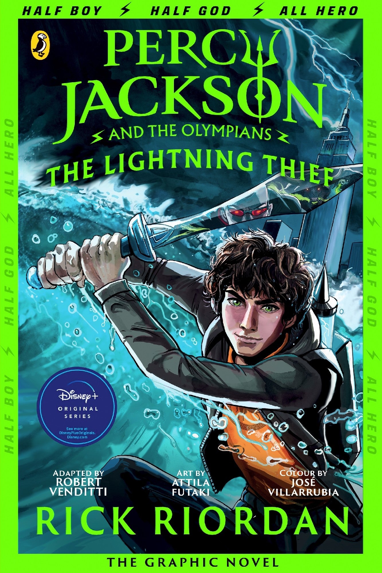 Percy Jackson And The Lightning Thief - The Graphic Novel (book 1 Of Percy Jackson)