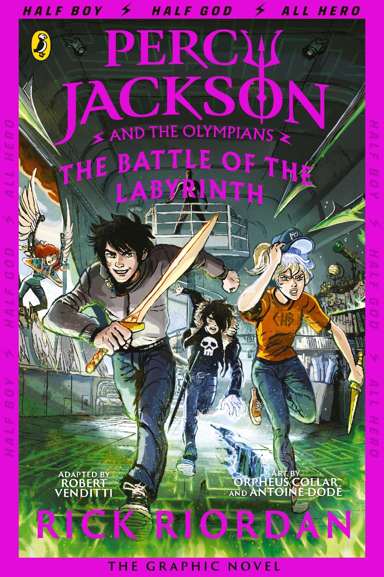 The Battle Of The Labyrinth: The Graphic Novel (percy Jackson Book 4)