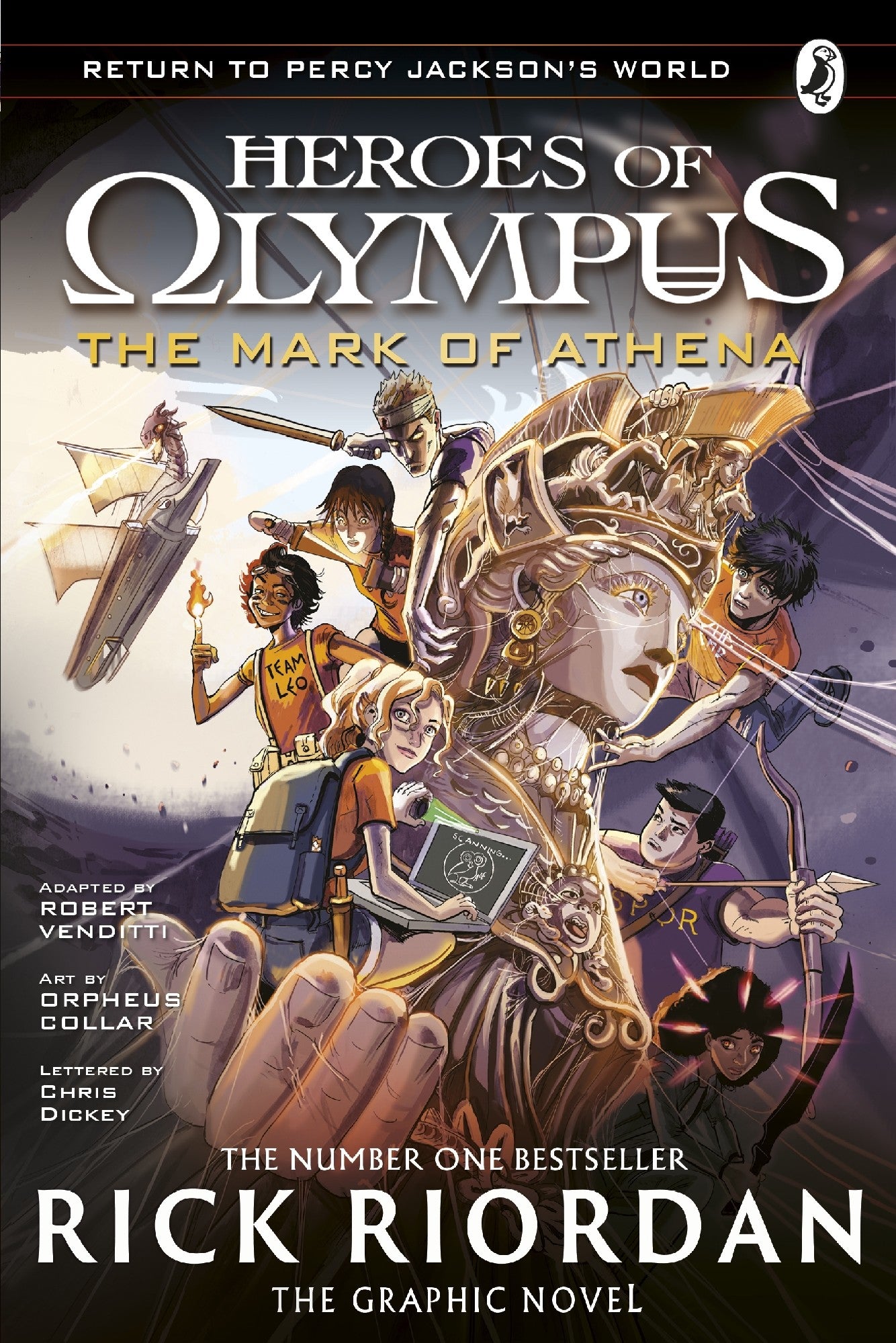 The Mark Of Athena: The Graphic Novel (heroes Of Olympus Book 3)