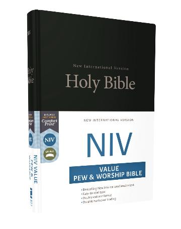 Niv, Value Pew And Worship Bible [black]