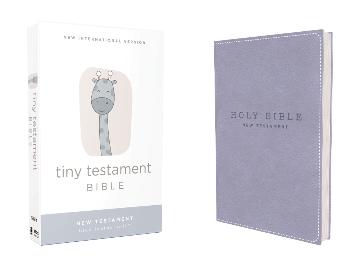 Niv Tiny Testament Bible, New Testament, Comfort Print [blue]