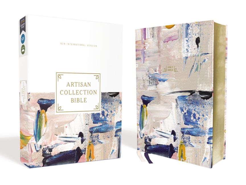 Niv Artisan Collection Bible, Red Letter, Comfort Print [multi-color/blue]