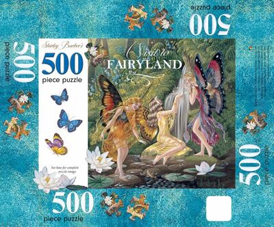 A Visit To Fairyland 500 Piece Puzzle